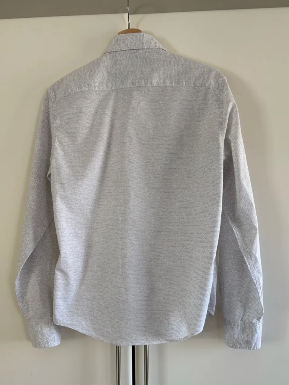 Banana Republic Light Gray Button-Down Shirt Men’s XS - Picture 2 of 6